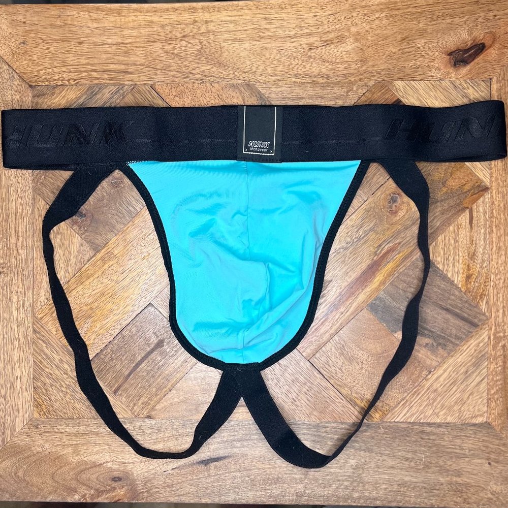 *Limited Edition* HUNK Super Soft Jock - Mint/Black